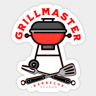 Grillmaster, Barbecue Season Sticker